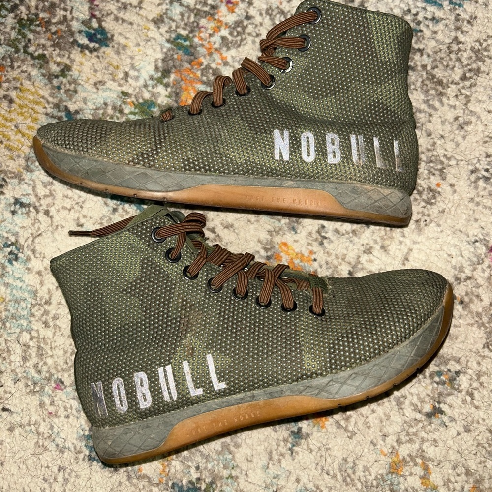 NOBULL camo high tops w 6.5